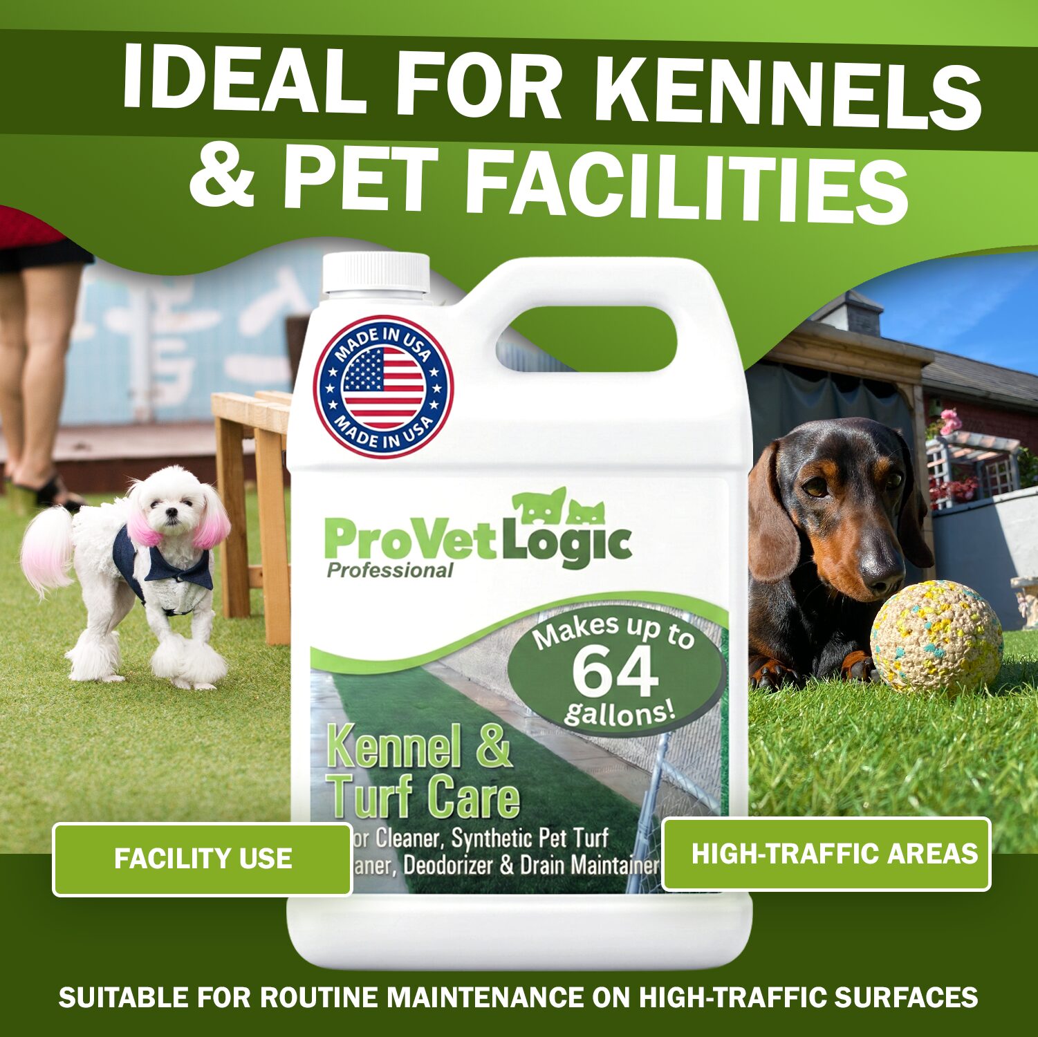 Kennel and Turf Care Enzymatic Floor Cleaner (4) 1 Gallon Bottles - Image 6