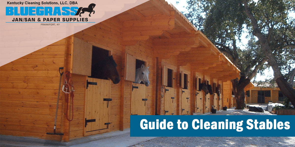 equine stable cleaning