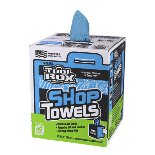 Blue Shop Towels