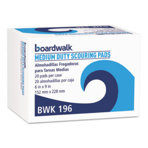 Scouring Pad 6x9 Green, Medium or Heavy Duty, 10-15 per carton - Bluegrass Janitorial in Lexington, Kentucky