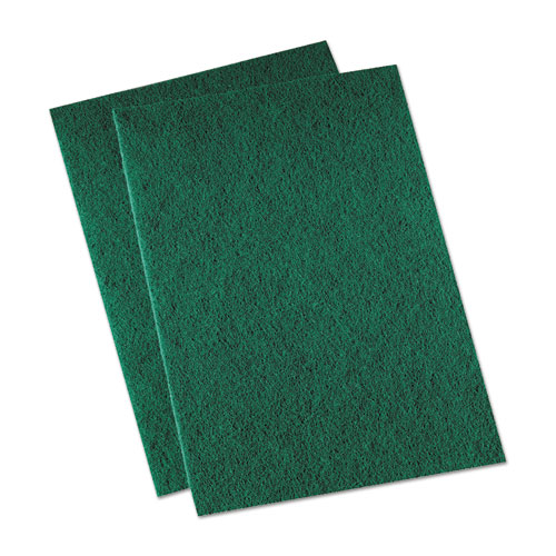 Scouring Pad 6x9 Green, Medium or Heavy Duty, 10-15 per carton - Image 4