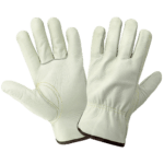 Beige Drivers Gloves
