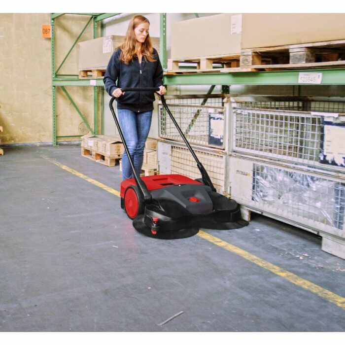 Bissell Battery powered Triple Brush Push Power Sweeper