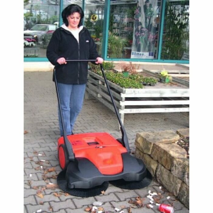 Bissell Battery powered Triple Brush Push Power Sweeper