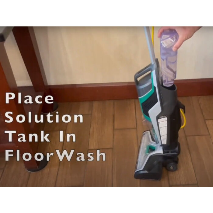 Bissell 13″ Floor Wash All in One Vacuum & Mop Scrubber/Dryer