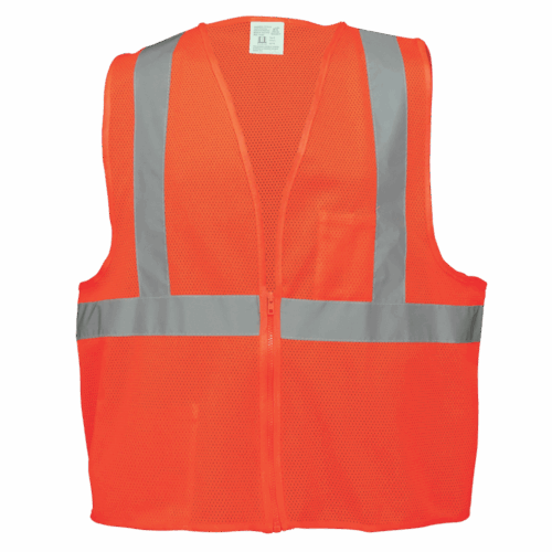 FrogWear® HV Lightweight Mesh Polyester Safety Vest