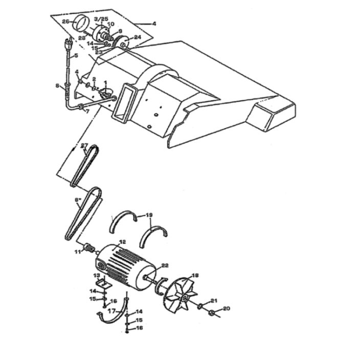 Bissell 28” Wide Area Vacuum