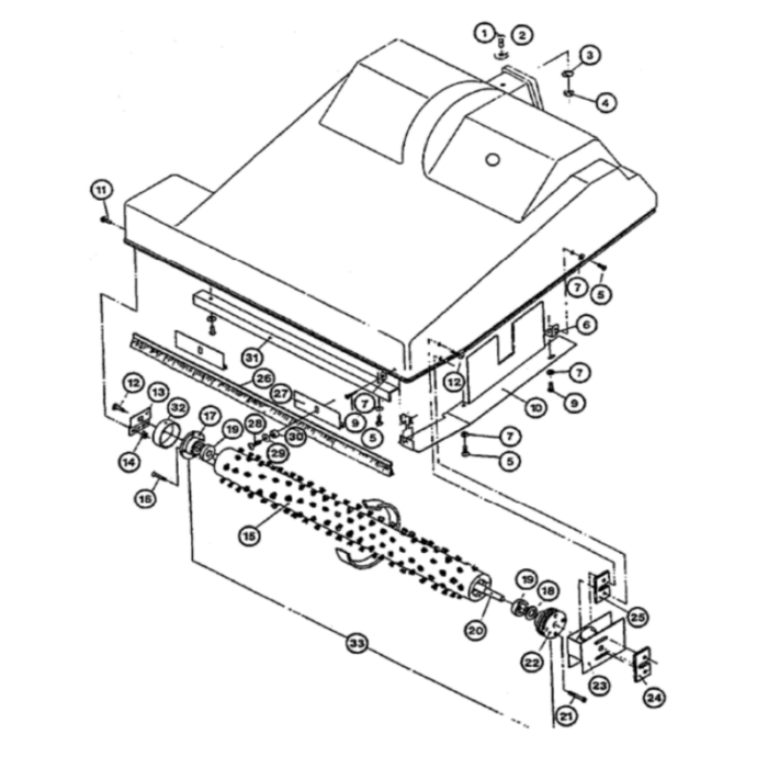 Bissell 28” Wide Area Vacuum