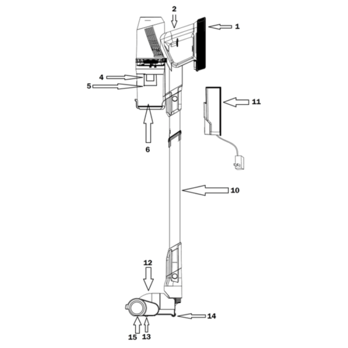 Bissell 2-in-1 Battery Stick Vacuum