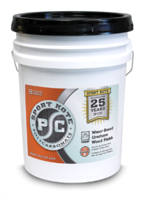Sport Kote® PC Water-Based Urethane Wood Finish – High Gloss, Fast-Drying, Durable Gym Floor Coating