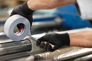 DF 65 General Purpose Grade Double-Coated Flat Paper Tape – Available at Bluegrass Janitorial in Lexington, Kentucky