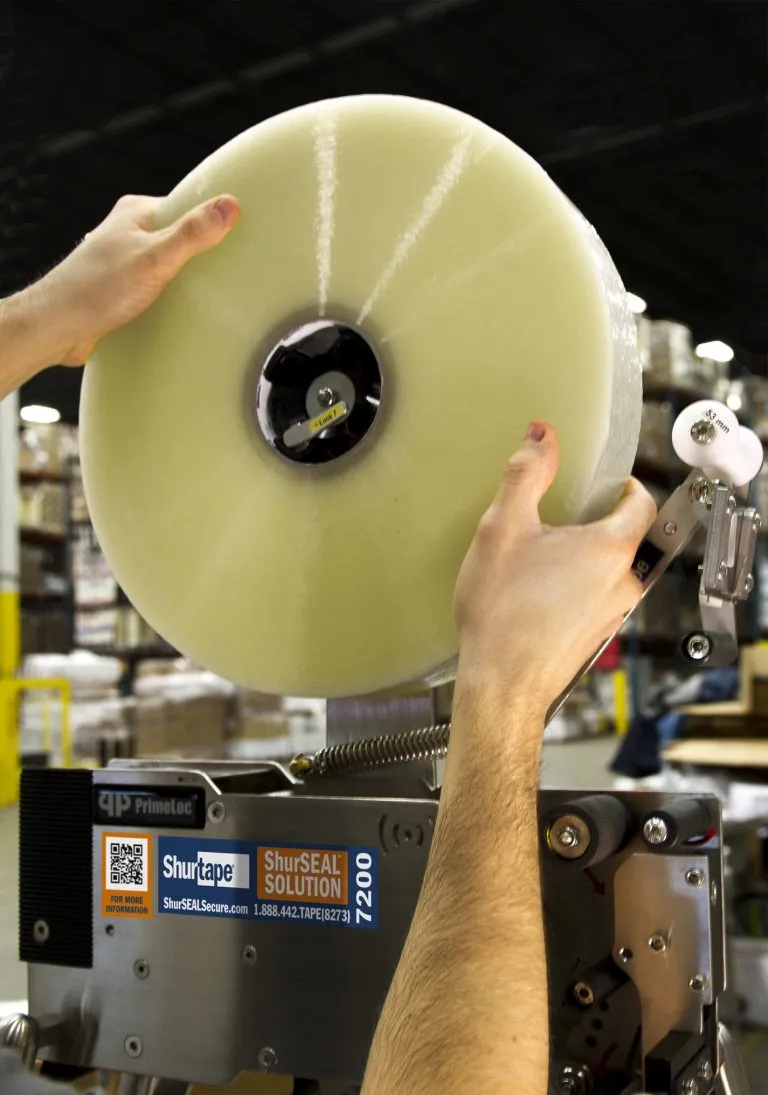 HP 100 General Purpose Grade Hot Melt Packaging Tape – Clear 48 mm × 100 m - Image 2