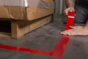 VP 410 Line Set Tape – Yellow UV-Resistant SPVC Bluegrass Janitorial in Lexington, Kentucky