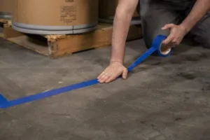 VP 410 Line Set Tape – Yellow UV-Resistant SPVC Bluegrass Janitorial in Lexington, Kentucky