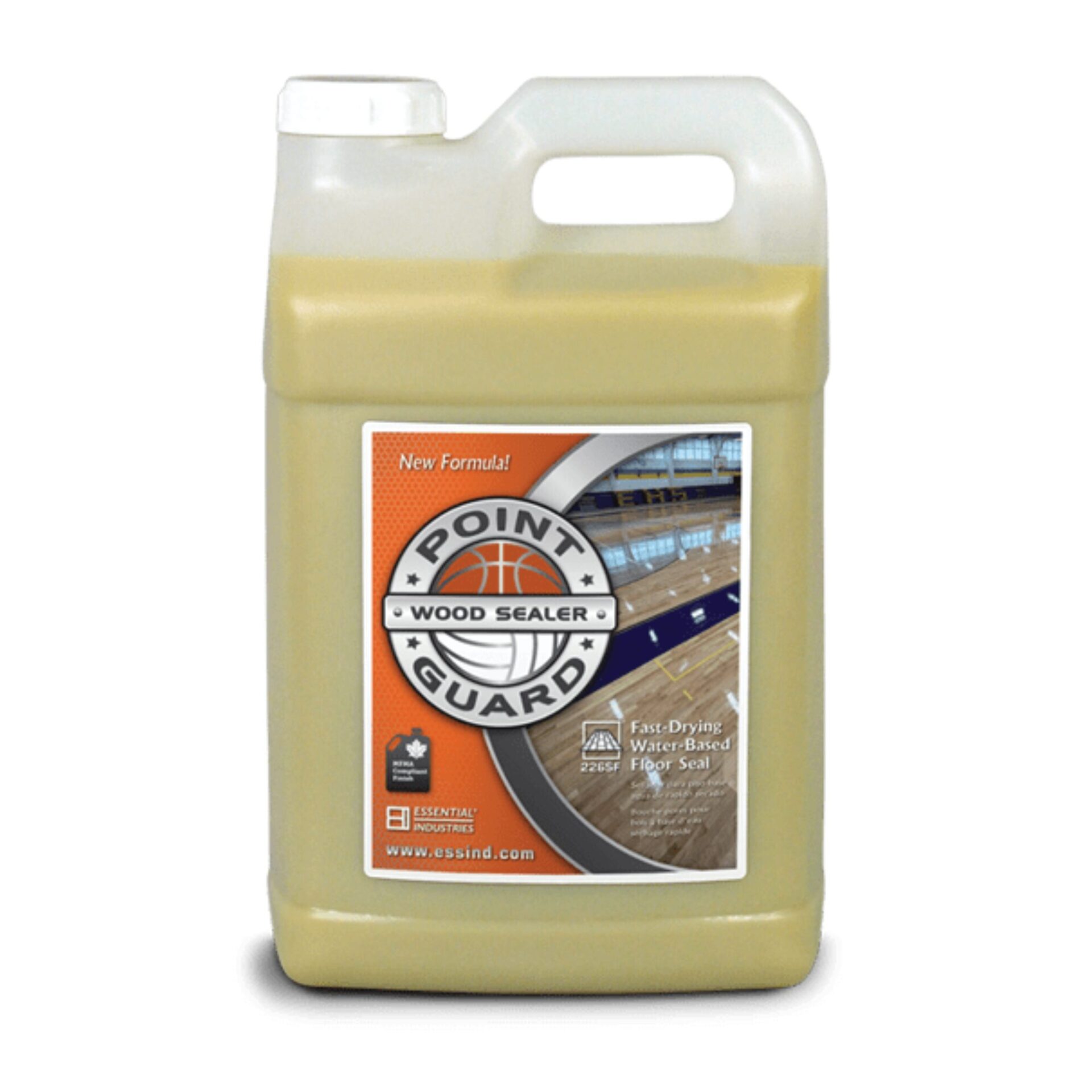 Point Guard Fast-Drying Water-Based Floor Seal – Urethane/Acrylic Blend for New or Newly Sanded Wood Floors, 2.5 Gal Bottle