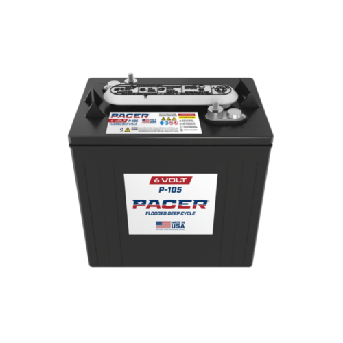 Pacer P-105 6V Flooded Battery – Exact Manufacturer Content