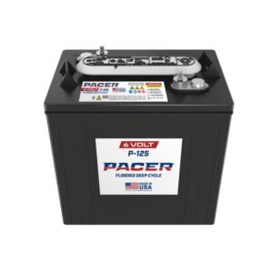 Pacer P-125 6V Flooded Battery –from Bluegrass Janitorial in Lexington, Kentucky