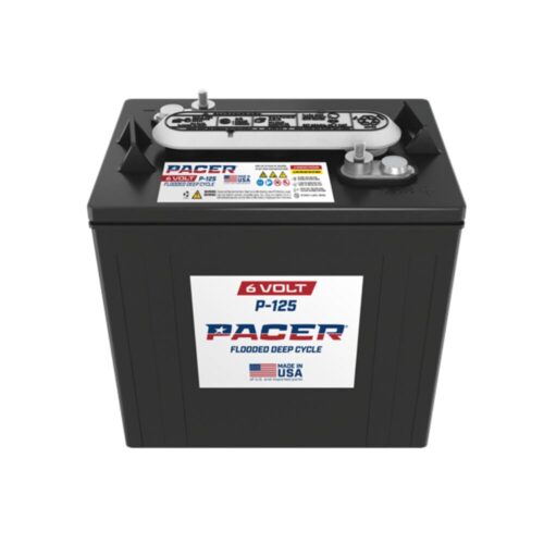 Pacer P-125 6V Flooded Battery – Exact Manufacturer Content