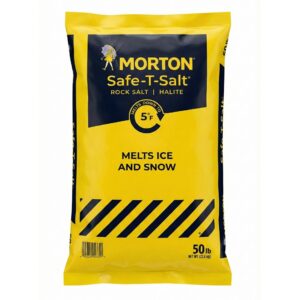 Morton Safe-T-Salt 50lb Bag from Bluegrass Janitorial in Lexington, Kentucky