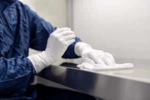 Golves wearing hand image - Bluegrass Janitorial in Lexington, Kentucky