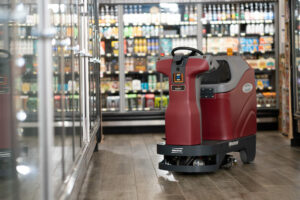 Minuteman Ride On Floor Scrubber - Bluegrass Janitorial in Lexington, Kentucky