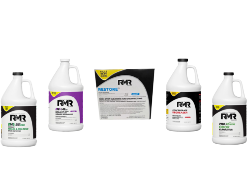 RMR Restoration Chemicals: Professional Mold, Odor, Degreasing & Disinfection Solutions
